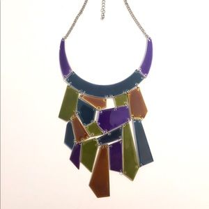 SALE WKND!!  Geometric Puzzle Necklace